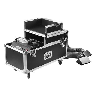 DMX512 Степной туманный аппарат дистанционное управление 3000w 2 трубки туманный аппарат на сцене