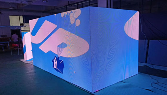 500х500мм Внутренний арендованный светодиодный экран 90 градусов 1920hz Led Video Wall