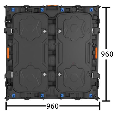 960*960 Внутренний HD LED дисплей 1920hz Жёсткий ссылка P4 светодиодный экран