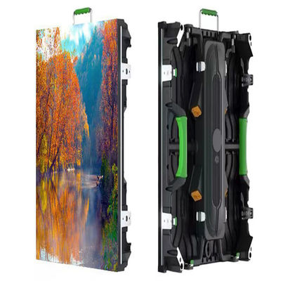 Собрание Фиксированный светодиод P2.604 Внешний 1920hz 500*1000 LED Screen Сливочный алюминий