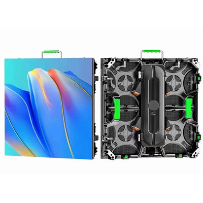 1920hz P2.604 500x500mm Внутренний арендованный светодиодный экран 90 градусов