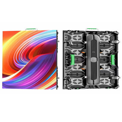 3840hz P2.604 Наружный светодиодный экран 500*500 Аренда светодиодного дисплея экран 90 градусов шкаф