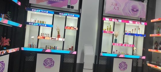 300*60мм P1.25 LED-экран на полках магазинов COB GOB Алюминиевый тонкий WiFi-экран LED