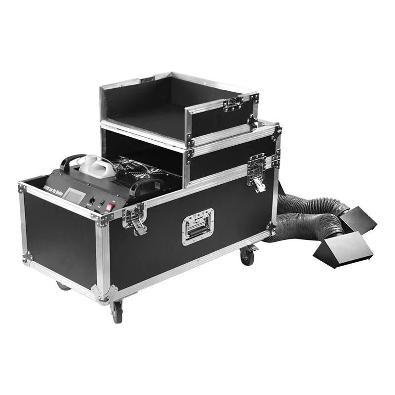 DMX512 Степной туманный аппарат дистанционное управление 3000w 2 трубки туманный аппарат на сцене