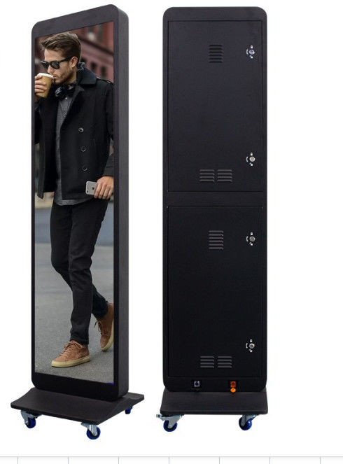 1500 мм Wifi Control Плакат LED Дисплей Алюминий 960*1920 P2.5 Внешний 1920hz