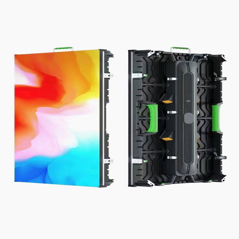 Наружная аренда 90-градусный светодиодный экран P2.604 500*500 шкаф 1920hz коммерческий светодиод