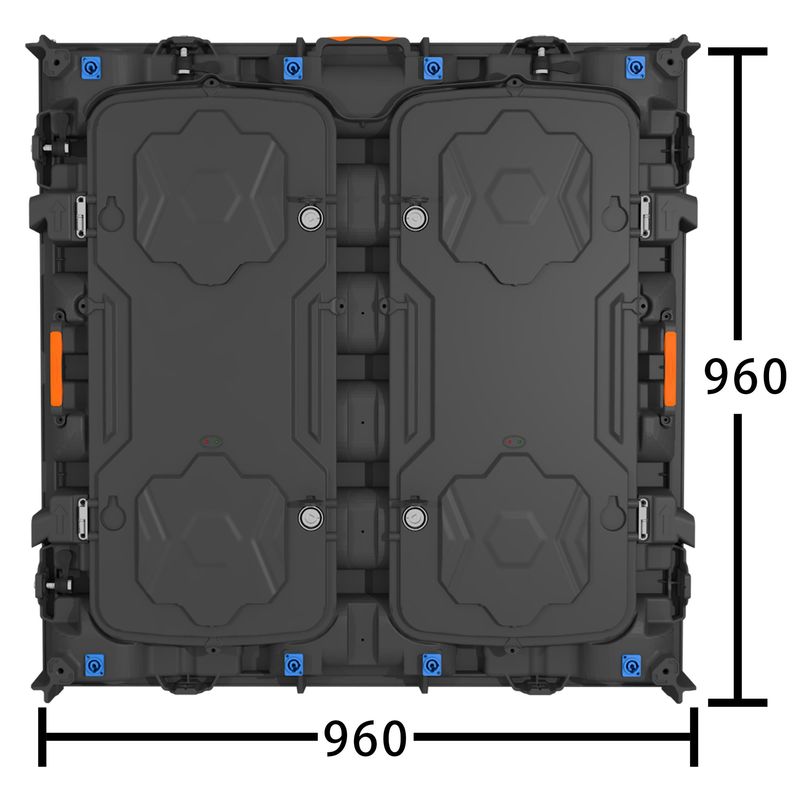 P5 Внешний светодиодный дисплей Ввод мощности 110V 220V 240V 960x960mm 3840Hz светодиодный экран